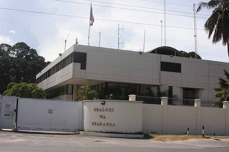 France Embassy Building in Tanzania